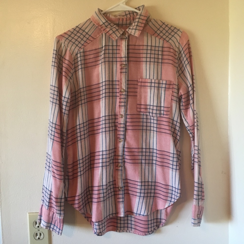 Hollister | Pink Flannel